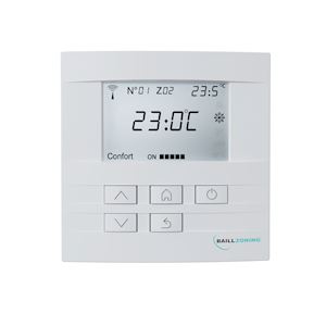  Thermostat Radio pour régulation Blanc - Présent dans les PACK et KIT REGUL - 400x400px